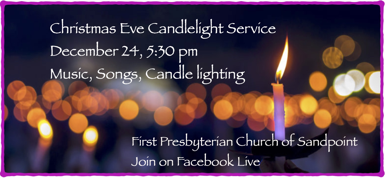 Christmas Eve Service 2020 fb Live